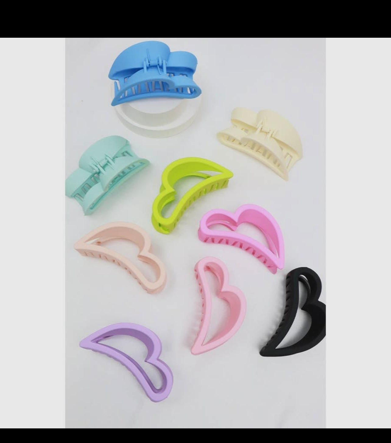 Heart Shaped Hair Claw
