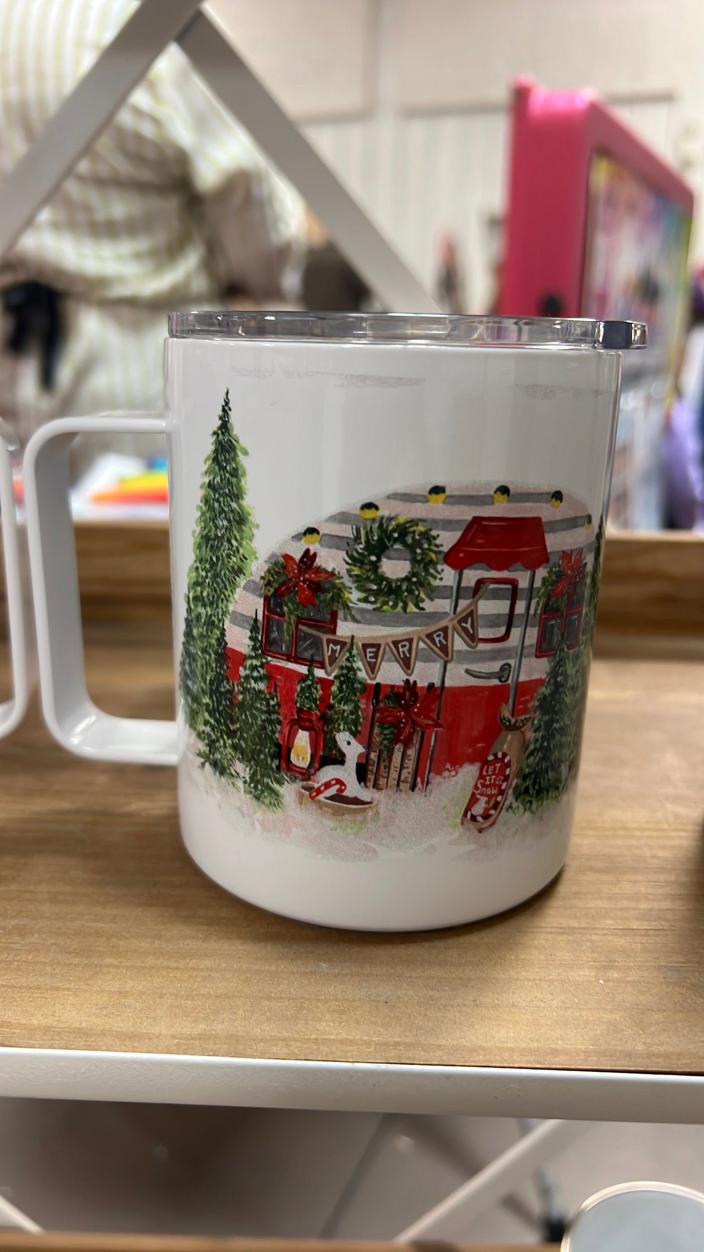 Camp Mug with Lid 12 oz