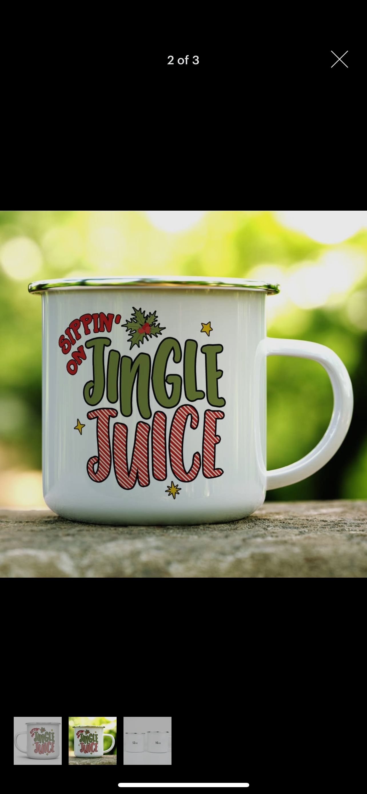 Jingle Juice Camp Mug 16oz
