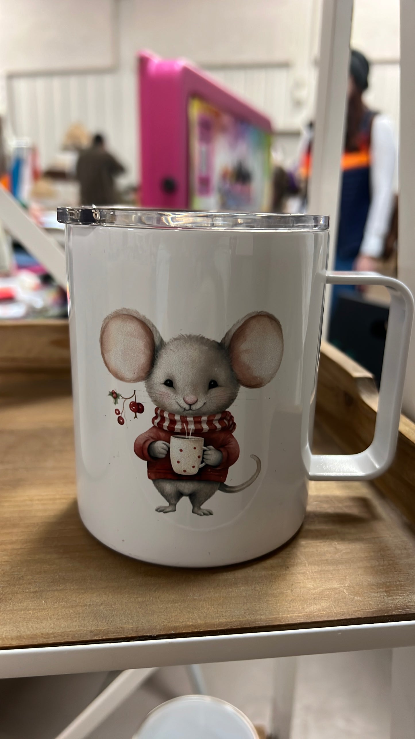 Camp Mug with Lid 12 oz
