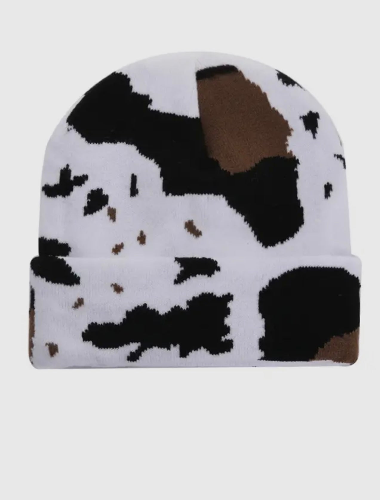 Cow Knit Beanie