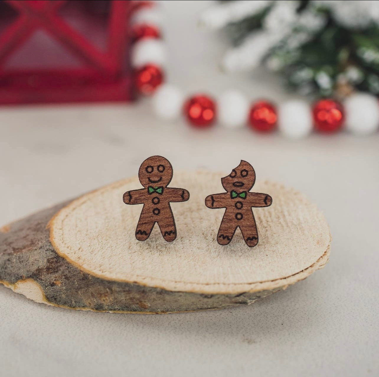 Gingerbread man Studs