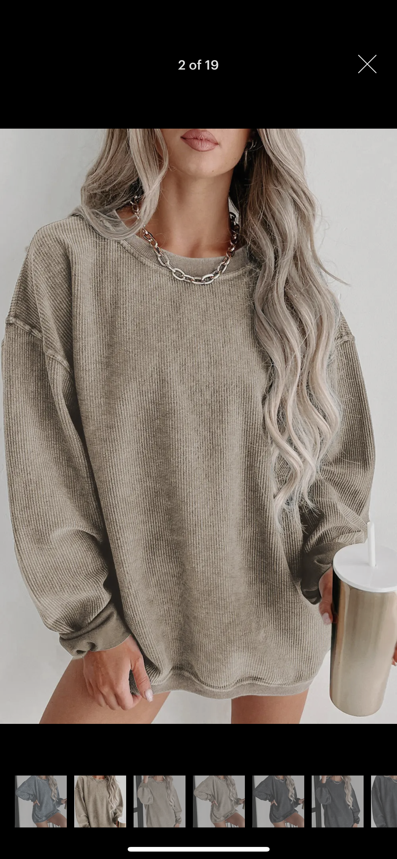 Thermal Vintage Pullover