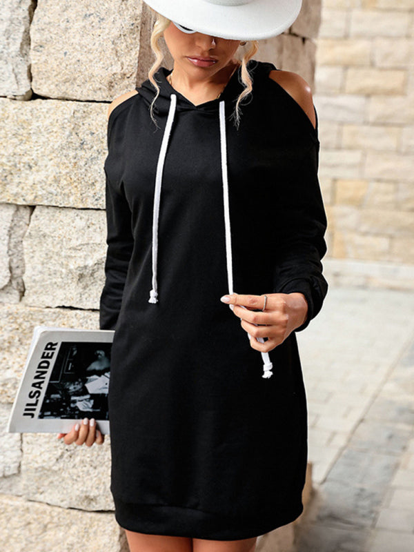 Hooded Sweater Dress