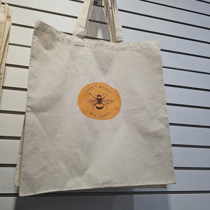 Don't worry bee Happy tote