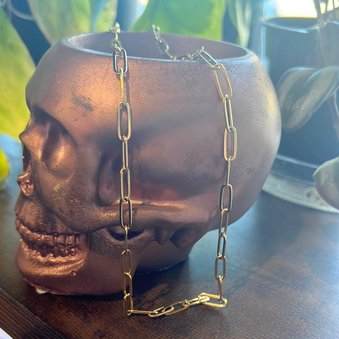 Plain Jane Link Chain Necklace