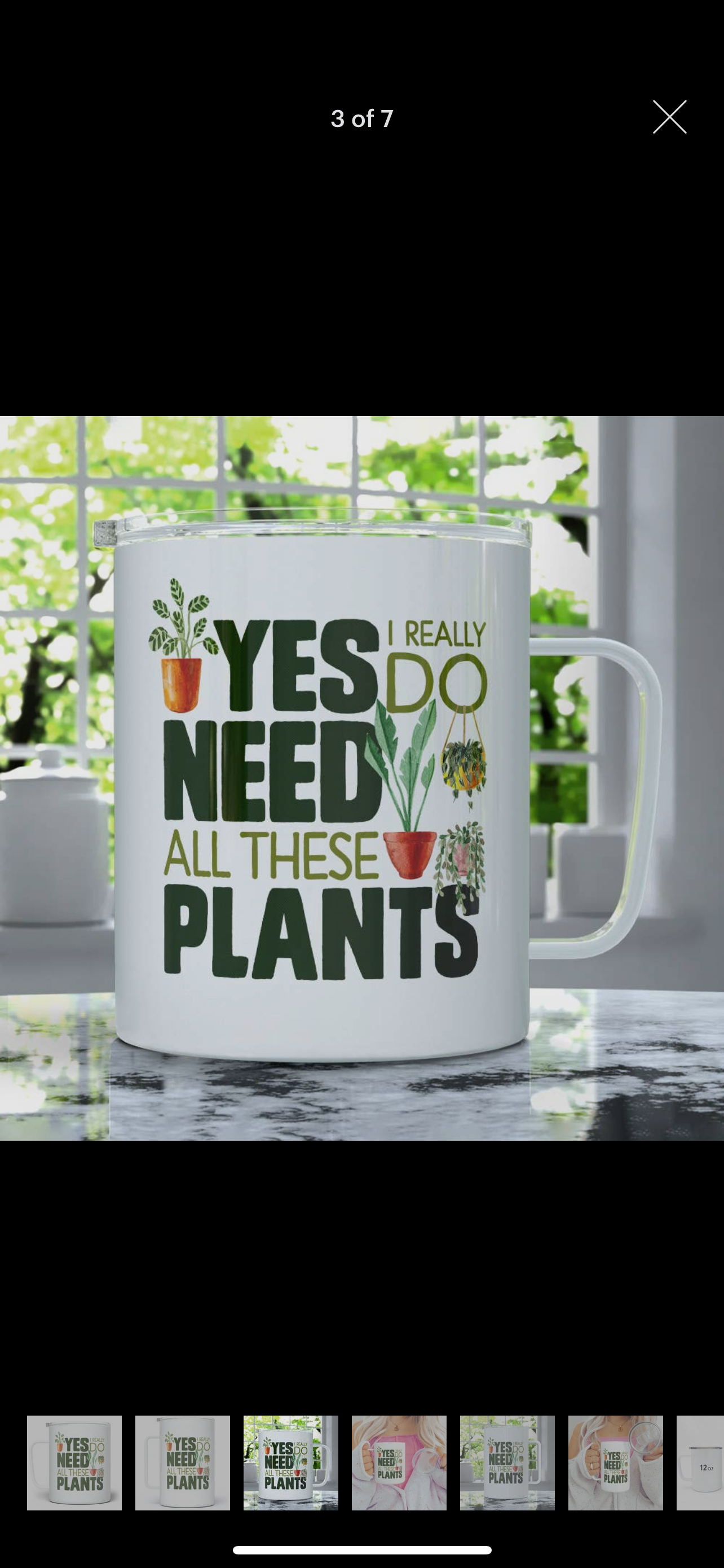 Plant Lover Travel Mug 18 oz