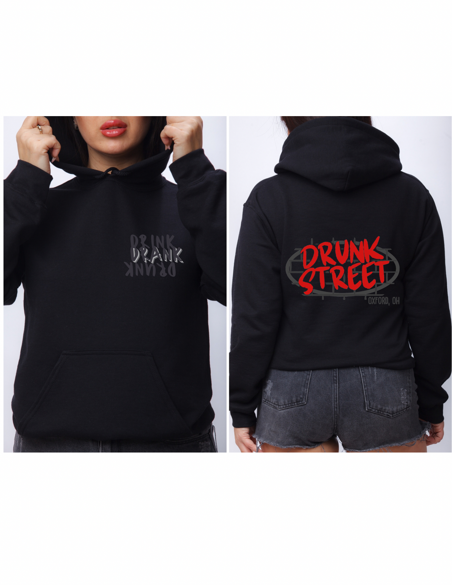 Drunk Street Hoodies