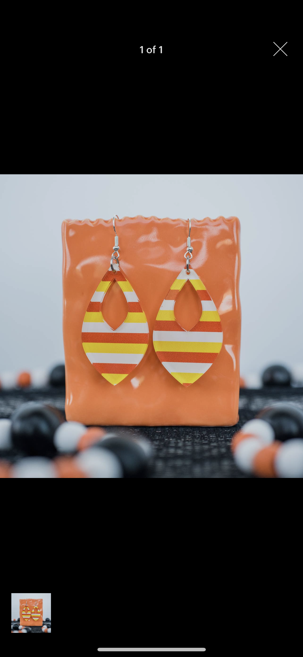 Candy Corn Dangles