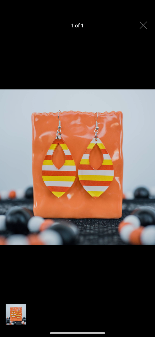 Candy Corn Dangles