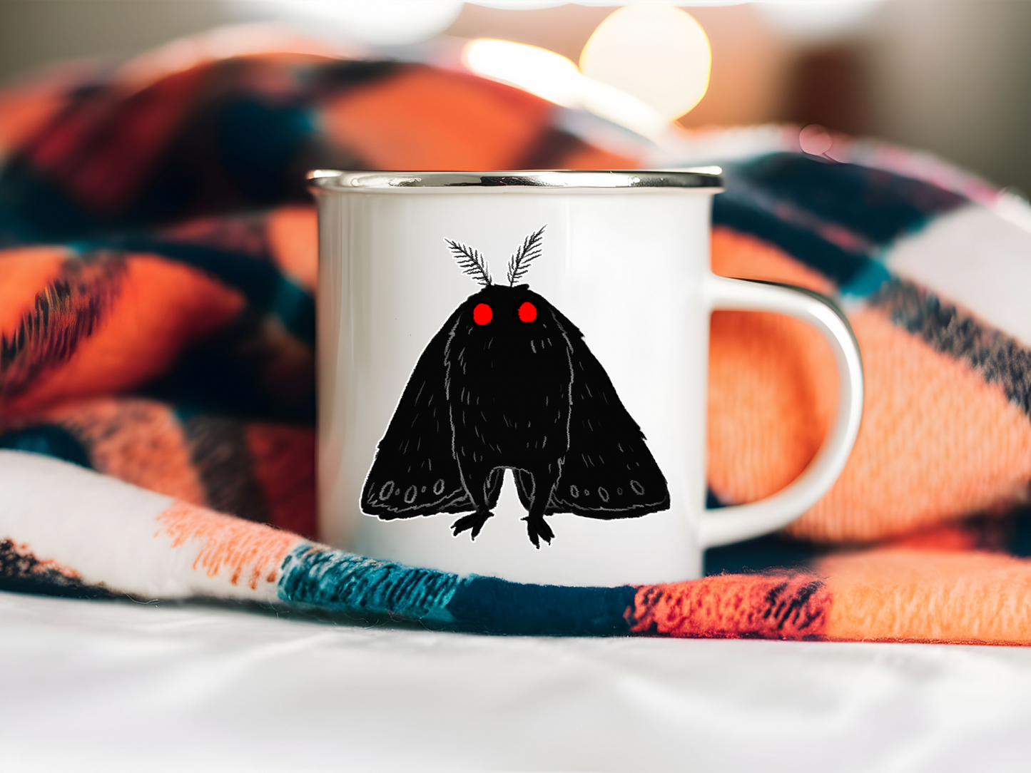 Mothman Camp Mug 12oz