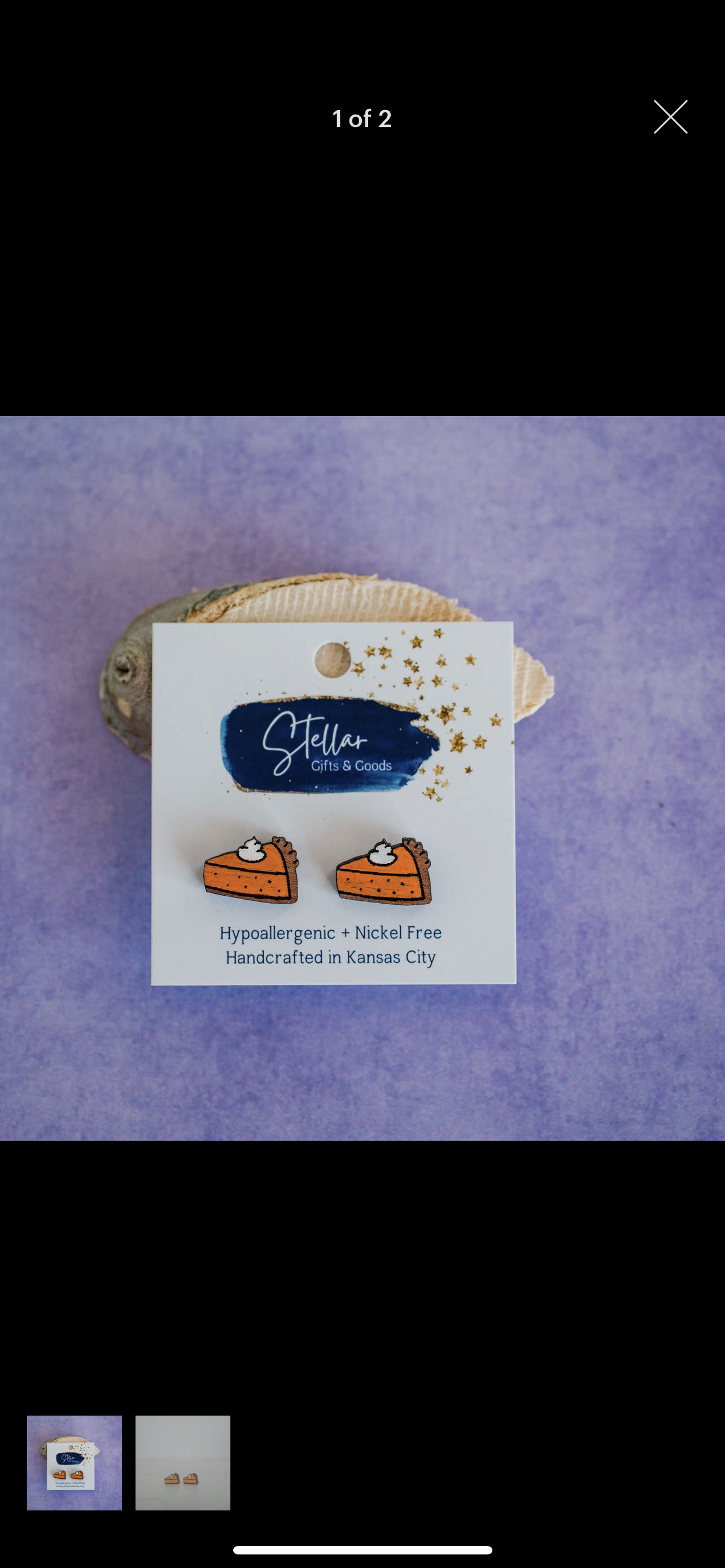 Pumpkin Pie Studs Stella