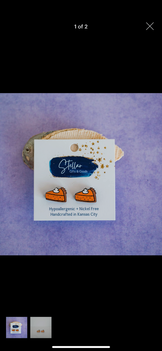 Pumpkin Pie Studs Stella