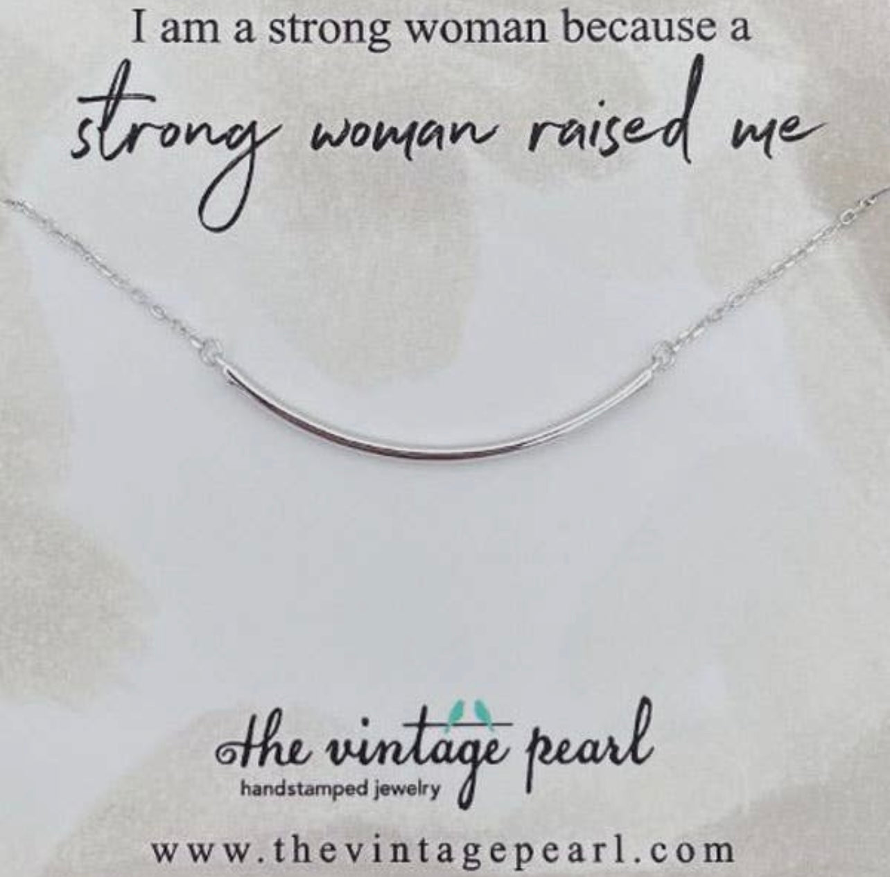 A Strong Woman Necklace